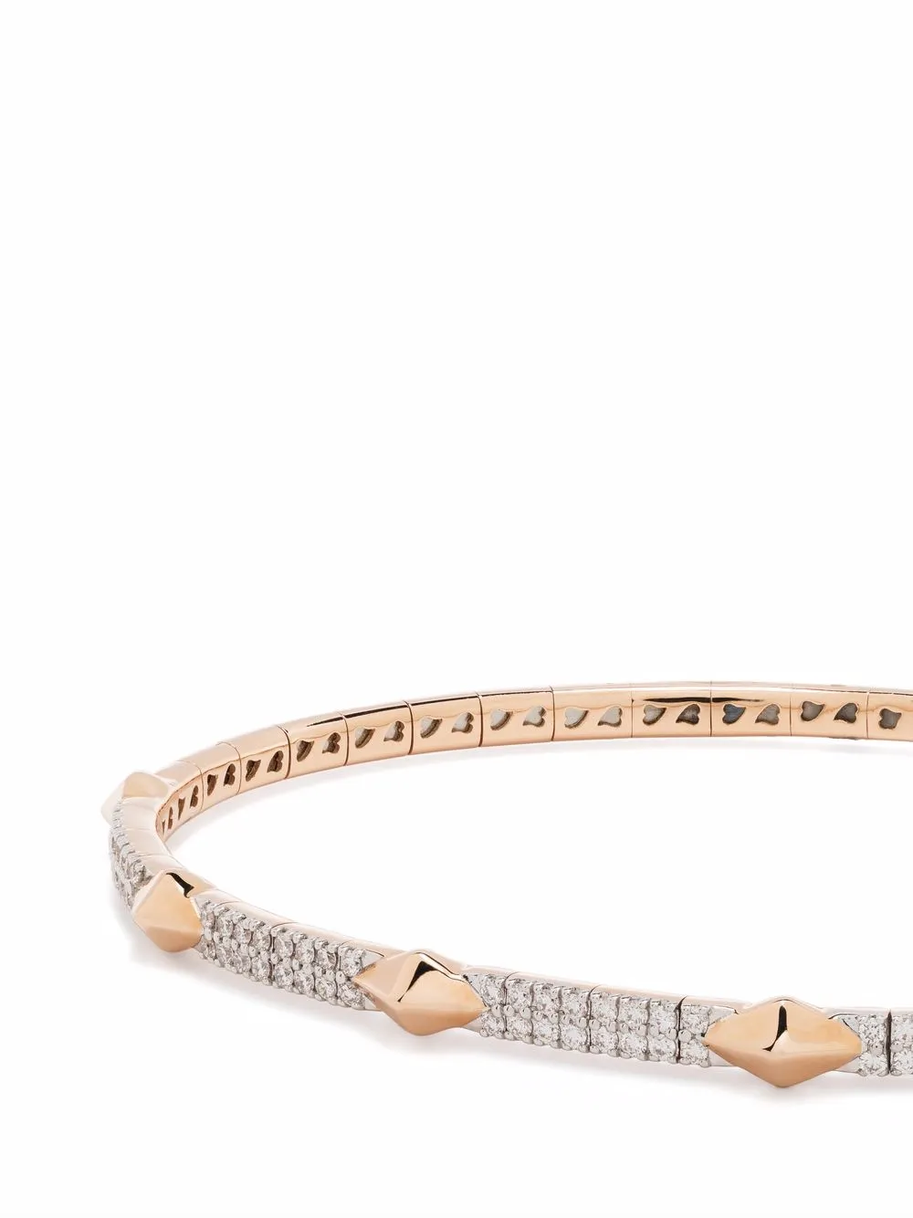 Tirisi Bracciale Monte Carlo in oro rosa 18 carati con diamanti | Bracciali | Image 3