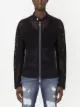 Dolce & Gabbana perforated suede jacket