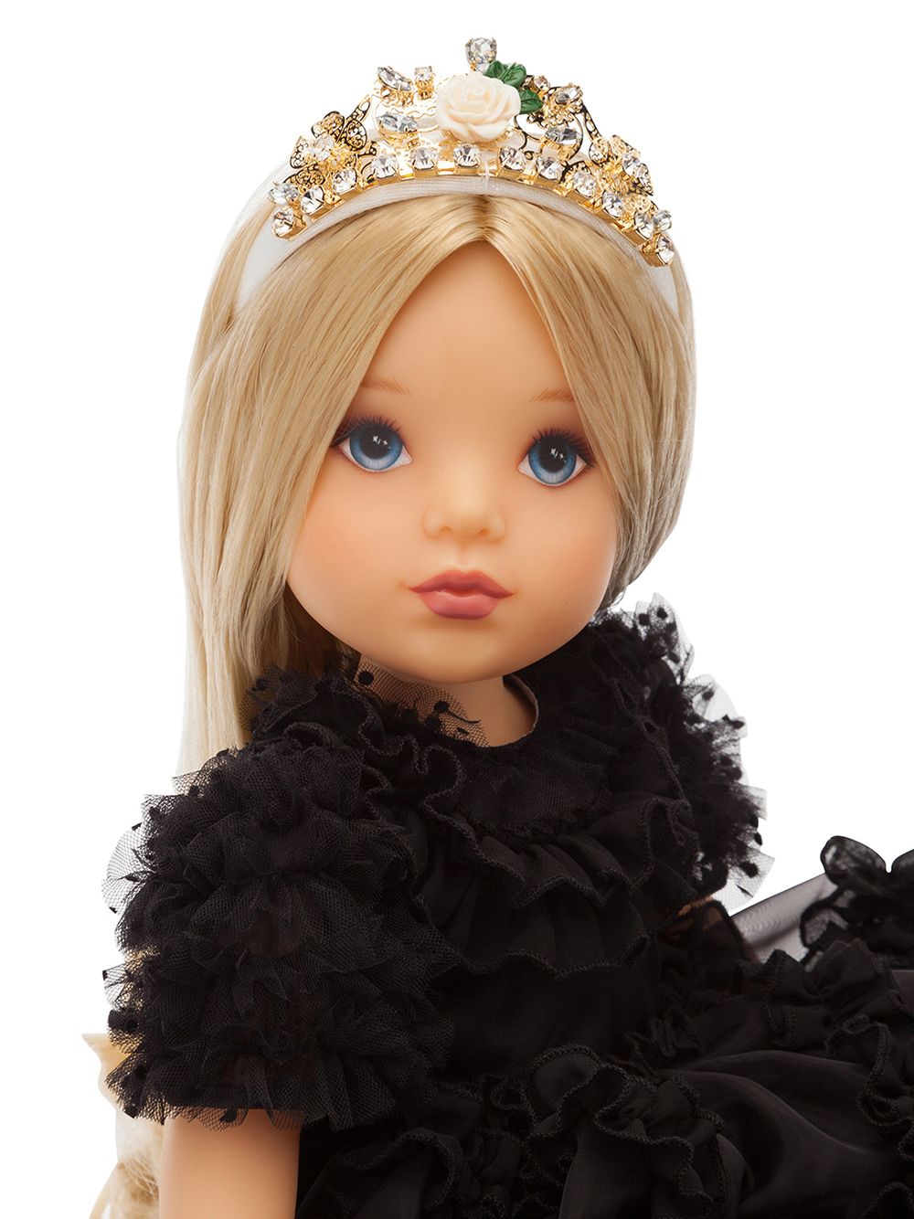 Shop Dolce & Gabbana Kids doll with organza dress with Express Delivery -  FARFETCH