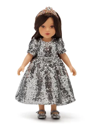 sequin dress toy Pre-order: Rainbow Sparkle & High Tops for 14" Dolls Let your little star sparkle and shine in the A Star is Born Sequins Dress Dolce & Gabbana Kids Doll