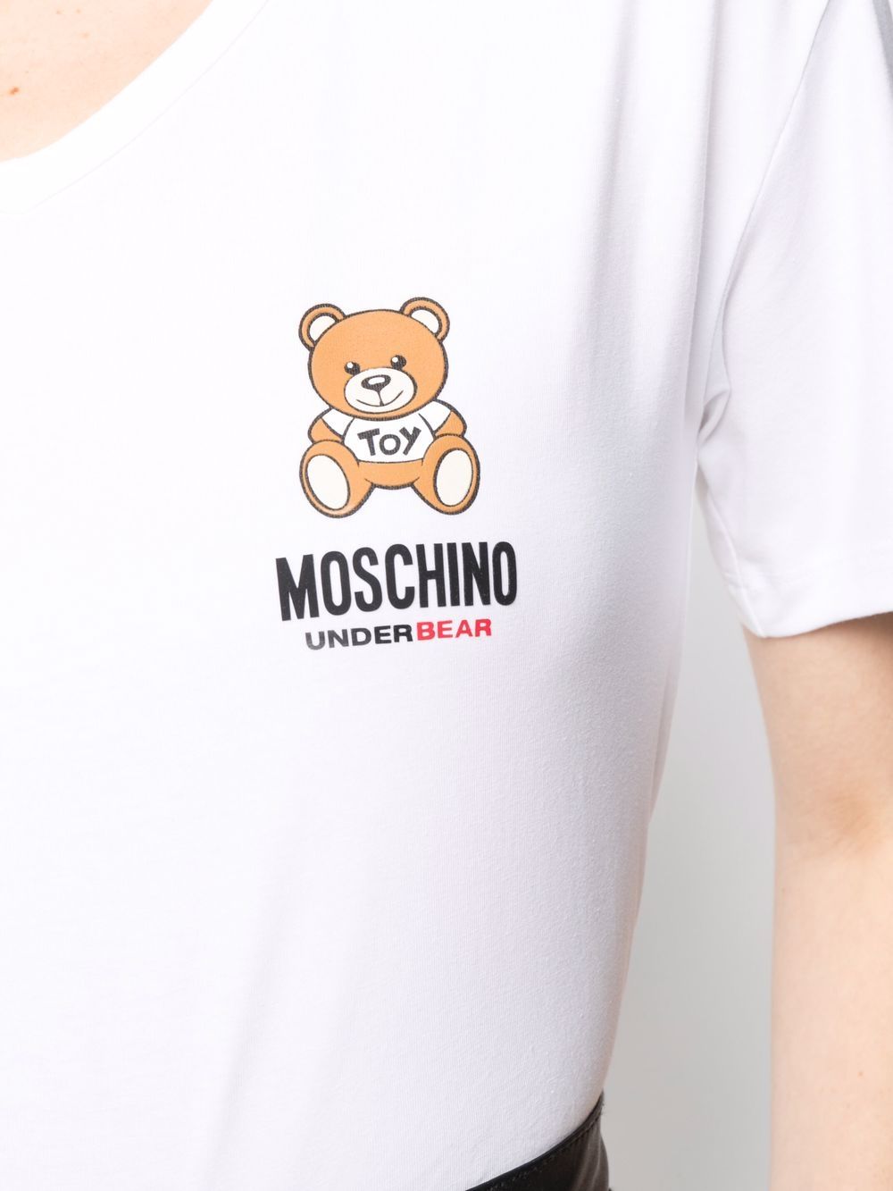 фото Moschino футболка toy teddy bear