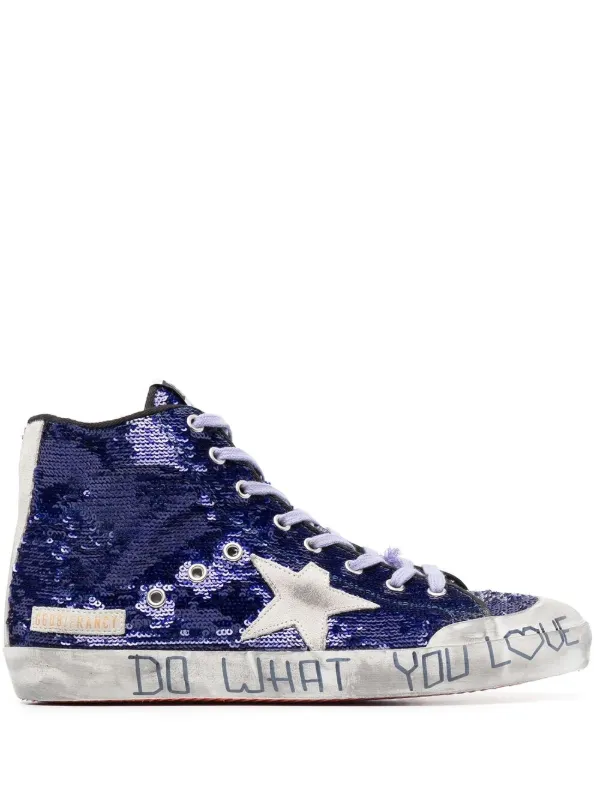 golden goose sequin sneakers