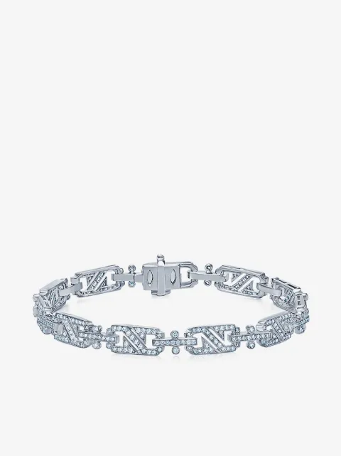 KWIAT pulsera Splendor en oro blanco de 18kt con diamantes