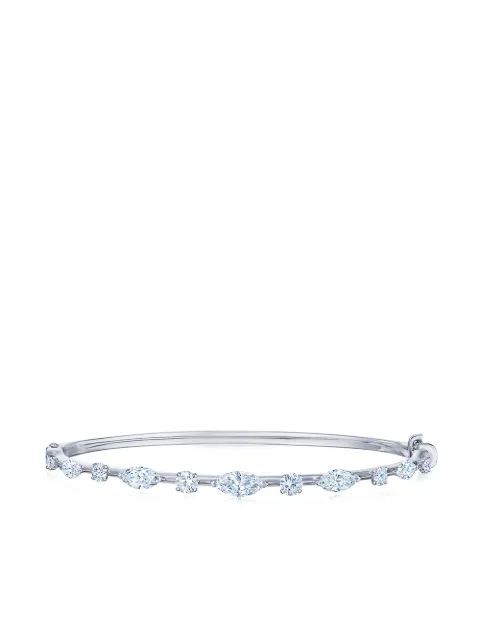 KWIAT 18kt white gold diamond Starry Night bangle