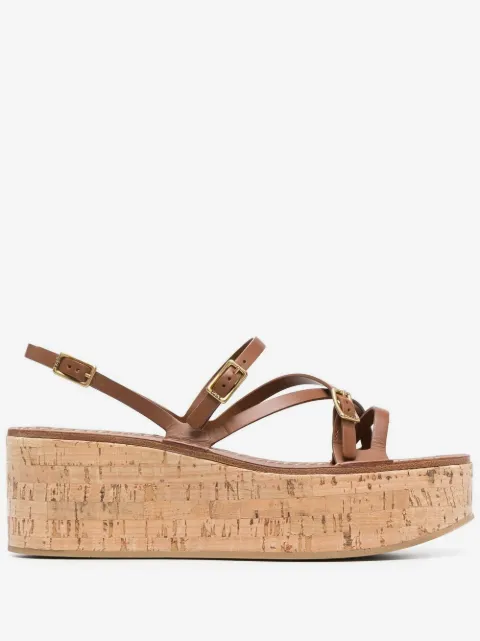 Tod's strap-detail platform sandals