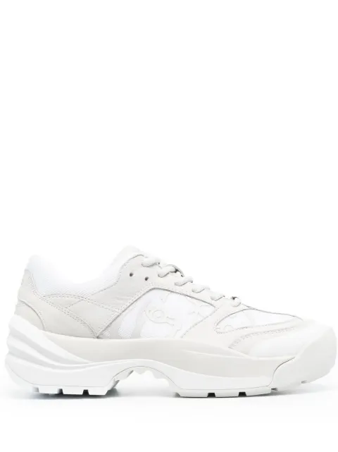 Kenzo multi-panel lace-up sneakers