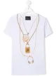Image 1 of John Richmond Junior graphic-print cotton T-shirt