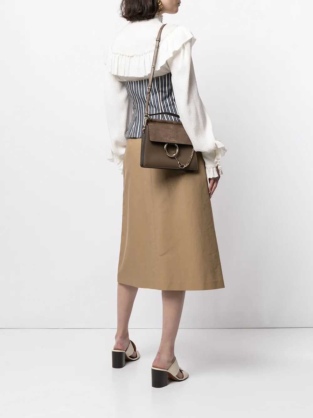 фото Chloé маленькая сумка на плечо faye