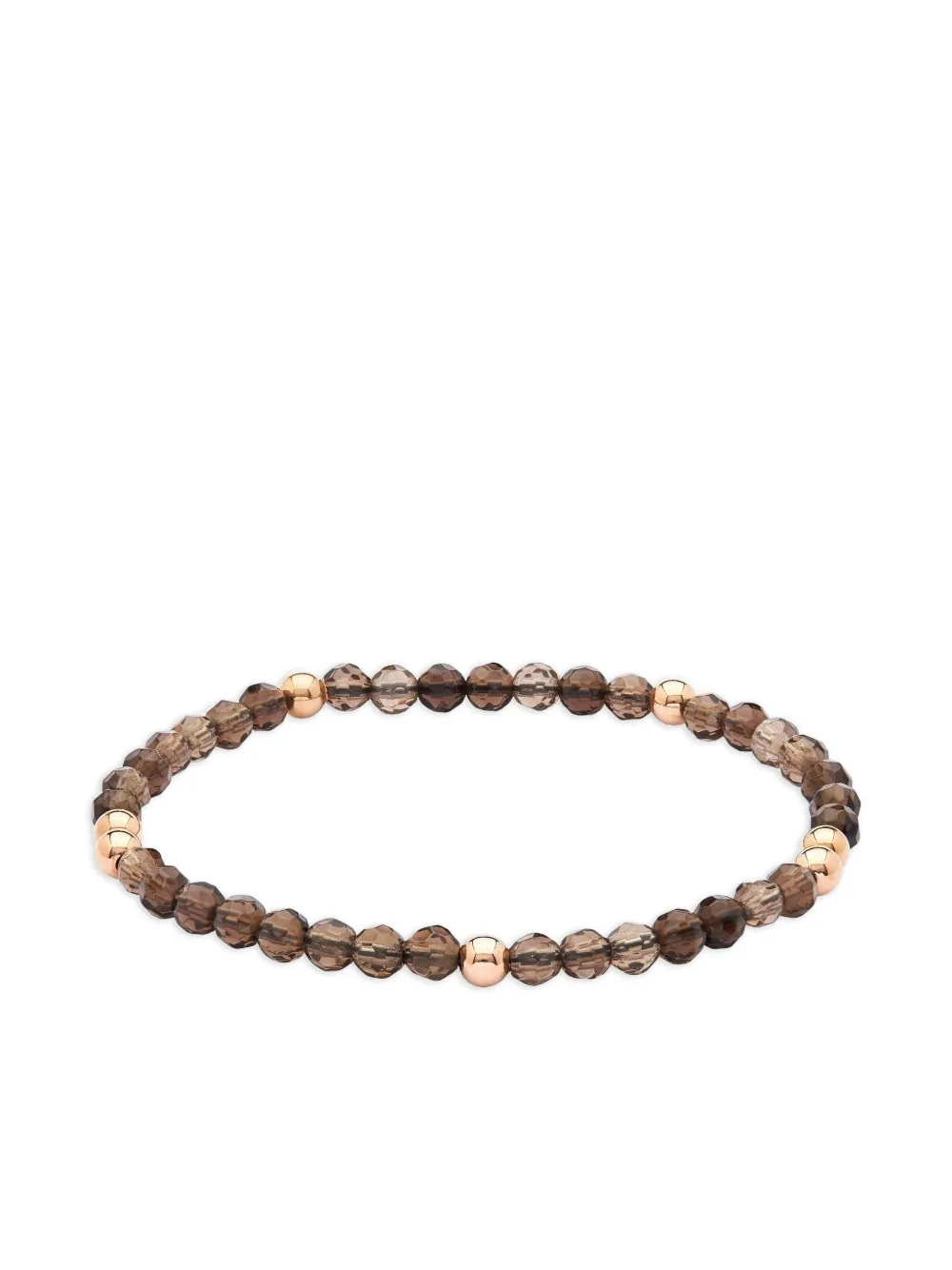 Anil Arjandas quartz-embellished beaded bracelet | Brown | Image 1