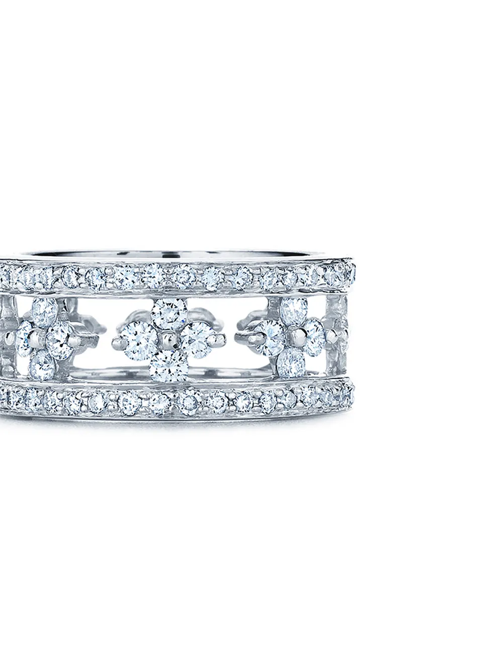  Kwiat 18kt Weißgoldring   Silber 