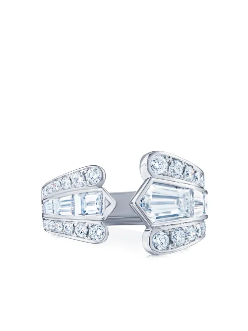 Bague Cascade en or blanc 18ct ornée de diamants - KWIAT - Modalova