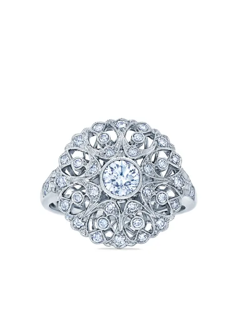 KWIAT Splendor Filigree Bombe diamantring i 18K vitguld
