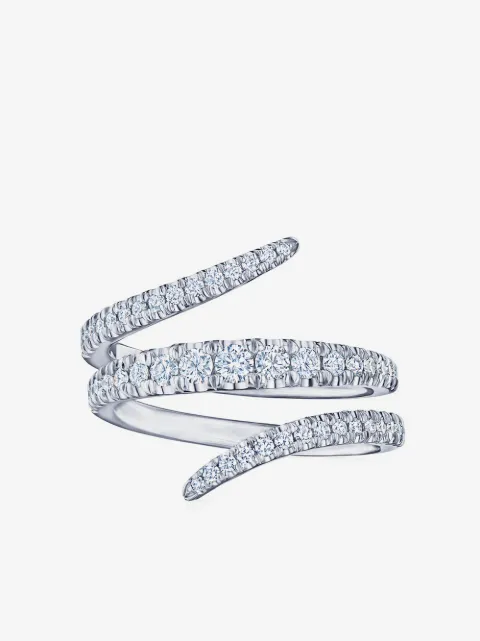 KWIAT anillo Vine en oro blanco de 18kt con diamantes