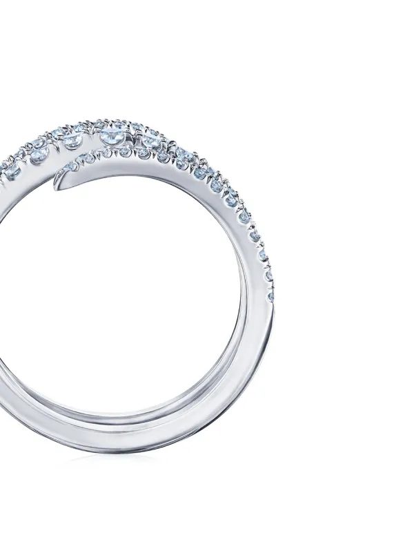 White gold vine new arrivals ring