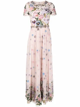 jenny packham floral dress