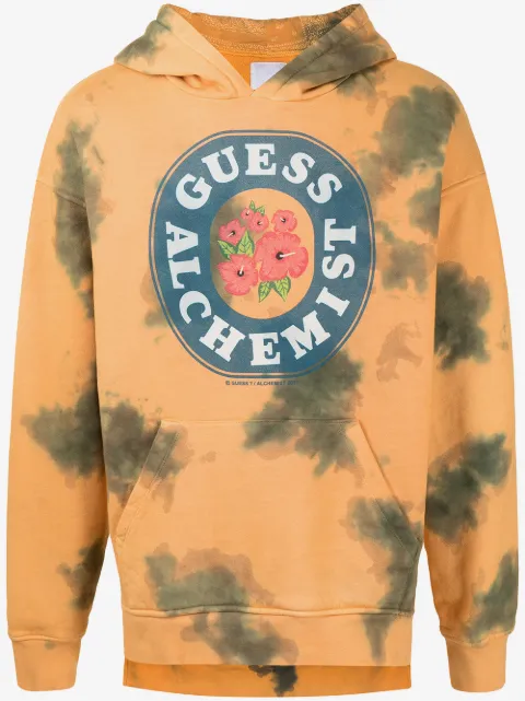 Alchemist tie-dye cotton hoodie
