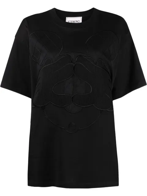 Iceberg Mickey Mouse embroidered T-shirt