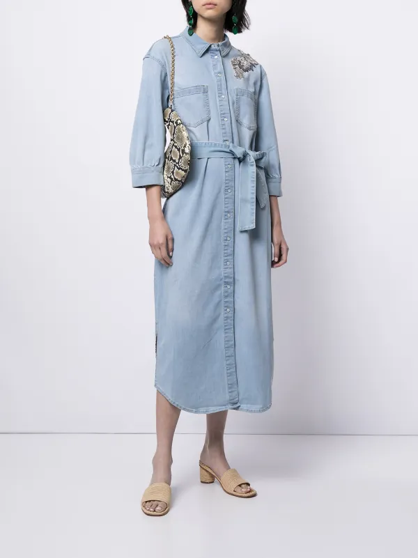 denim dress size 16