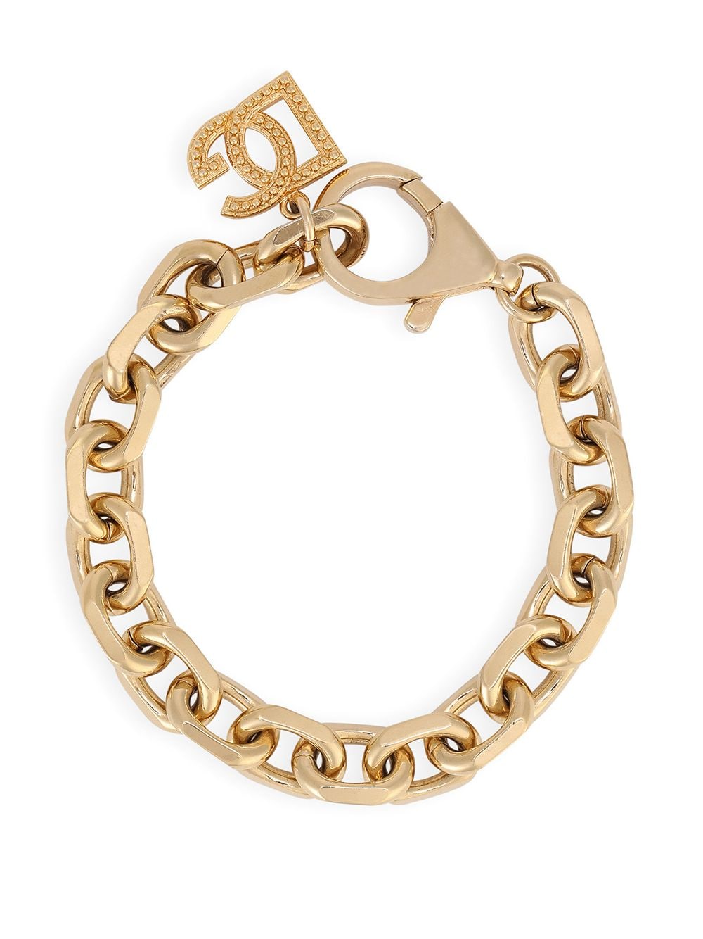 Shop Dolce & Gabbana chunky curb-chain bracelet with Express Delivery -  FARFETCH