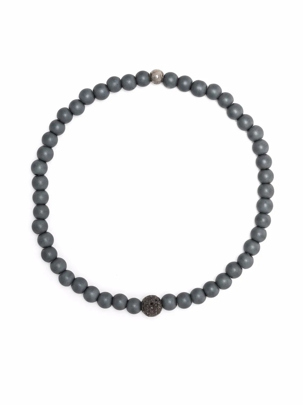 Anil Arjandas Bracciale con diamanti | argento | Image 1