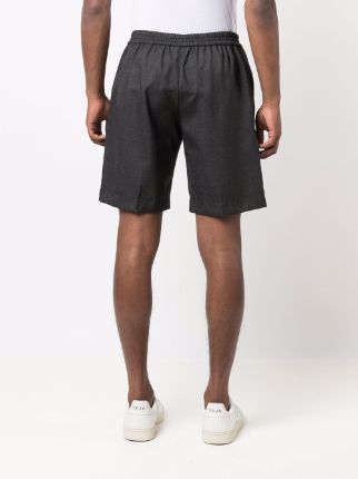 Pavel elasticated-waist shorts展示图