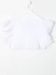 Image 2 of Monnalisa ruffle-trimmed crop top