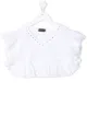 Image 1 of Monnalisa ruffle-trimmed crop top