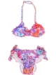 Image 1 of Mc2 Saint Barth Kids bandana-print bikini set