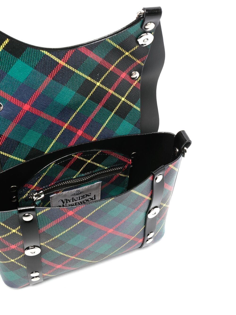 фото Vivienne westwood сумка-сэтчел hunting tartan в клетку тартан