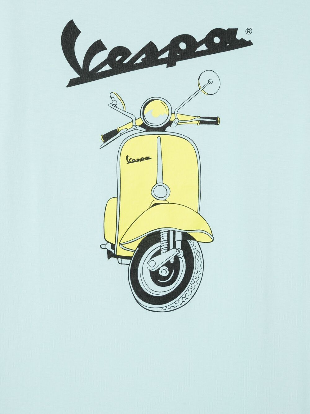 фото Mc2 saint barth kids футболка с принтом vespa