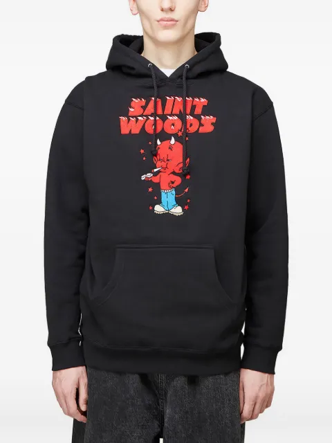 Saintwoods Little Devils printed hoodie