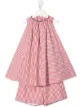 Image 1 of Brunello Cucinelli Kids striped sleeveless two-piece