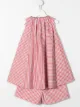 Image 2 of Brunello Cucinelli Kids striped sleeveless two-piece