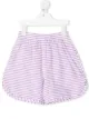 Image 1 of Brunello Cucinelli Kids striped high-waisted shorts