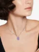 Image 2 of KWIAT 18kt white gold diamond sapphire vintage Argyle pendant