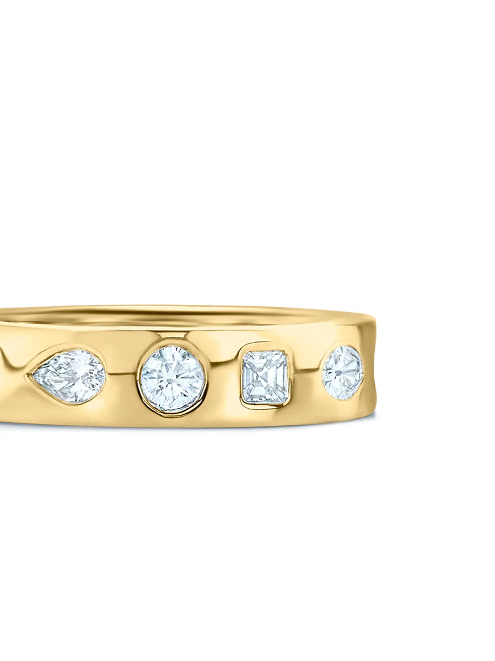  Kwiat 18kt Gelbgoldring Mit Diamanten 