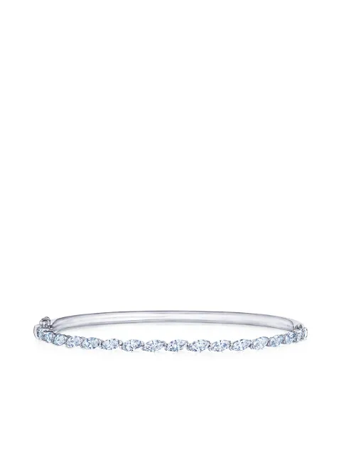 KWIAT 18kt white gold marquise diamond bangle