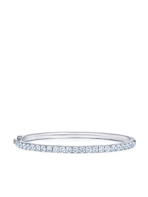 KWIAT 18kt white gold diamond stackable bangle