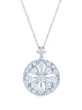 KWIAT 18kt white gold star diamond pendant necklace - Silver