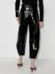 Tibi Brancusi faux-leather trousers