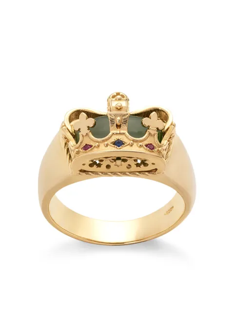Dolce & Gabbana 18kt yellow gold crown ring