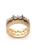 Dolce & Gabbana 18K yellow gold Royal diamond ring