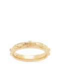 Dolce & Gabbana 18kt yellow gold studded band ring