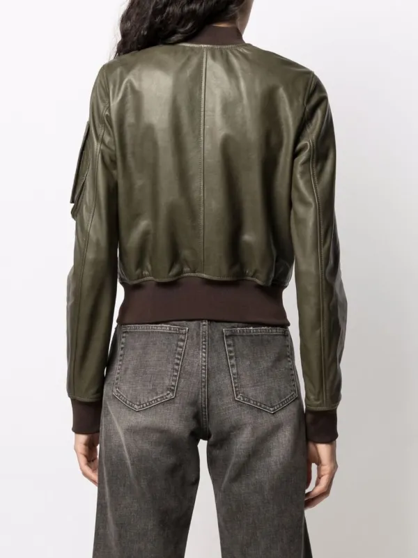 cropped bomber jacket mens