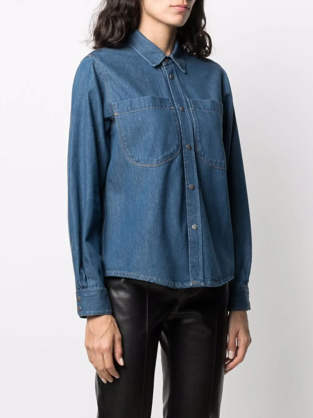  Diesel Camicia Denim - Blu 