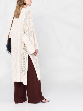 knitted longline kaftan top展示图