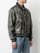 Diesel distressed bomber jacket