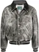 Image 1 of Diesel distressed bomber jacket