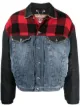 Image 1 of Diesel patch-work bomber jacket