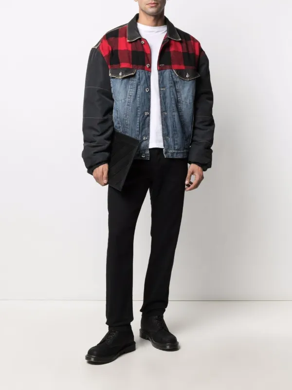 diesel patch bomber jacket